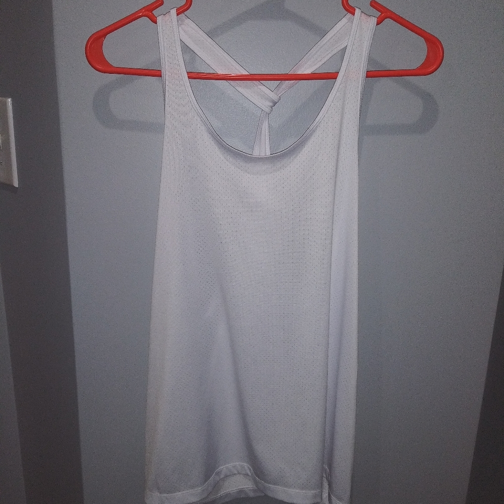 White tank top